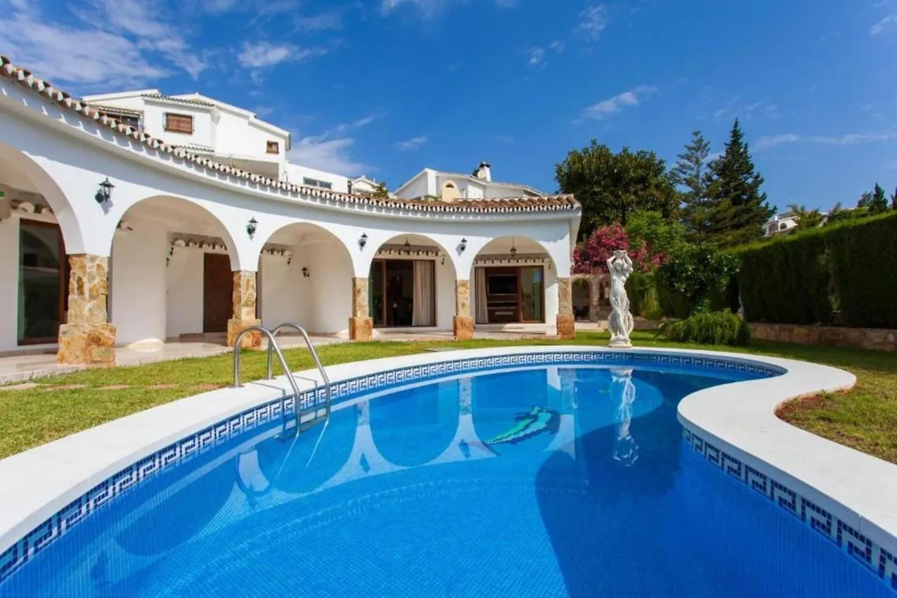 Luxury Villa Romantica Near Beach Torremuelle Benalmadena