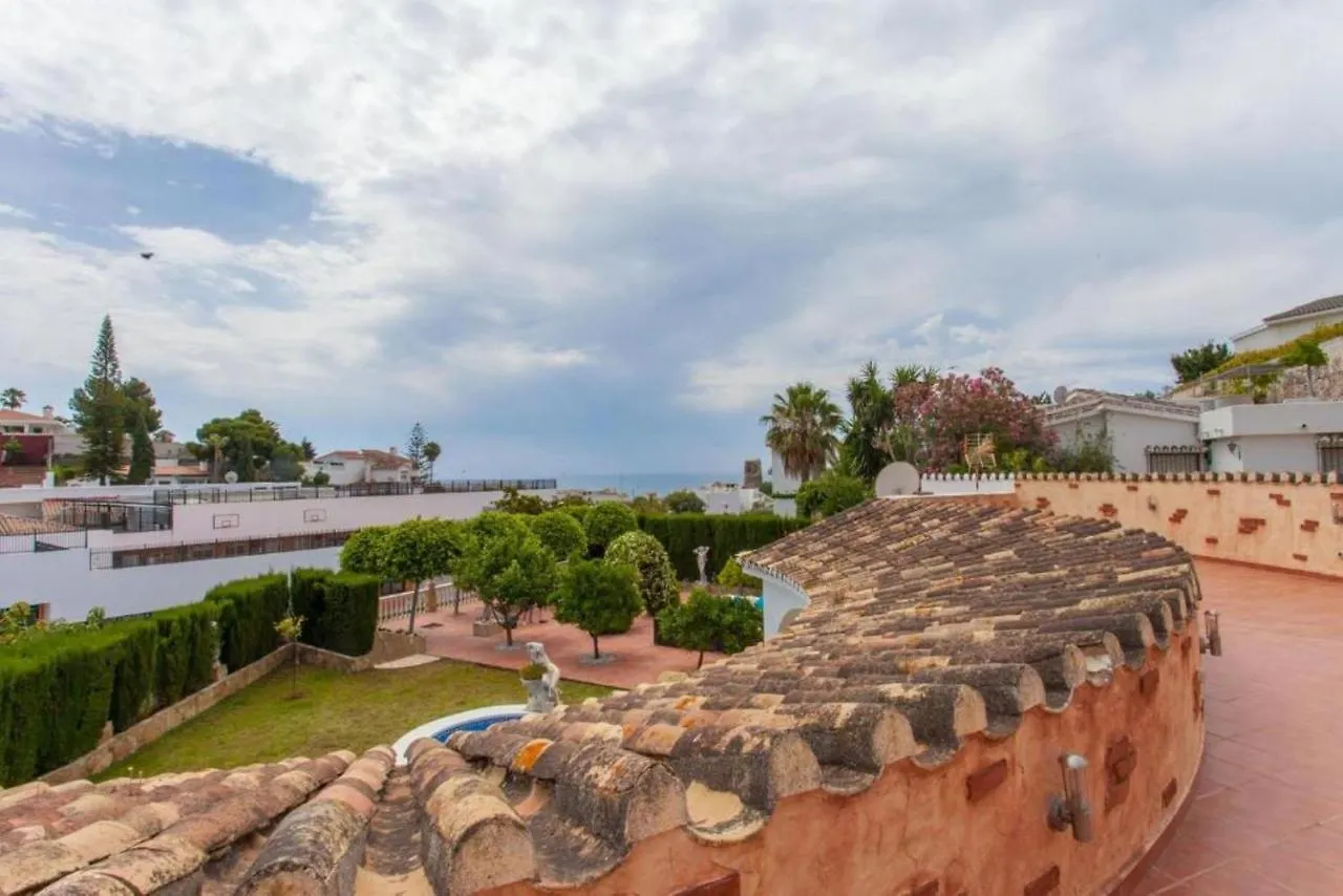 Luxury Villa Romantica Near Beach Torremuelle Benalmadena Spain