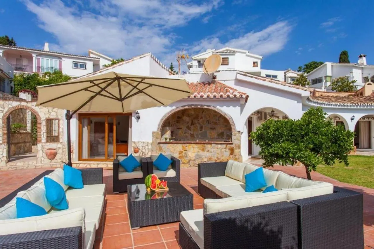 Luxury Villa Romantica Near Beach Torremuelle Benalmadena