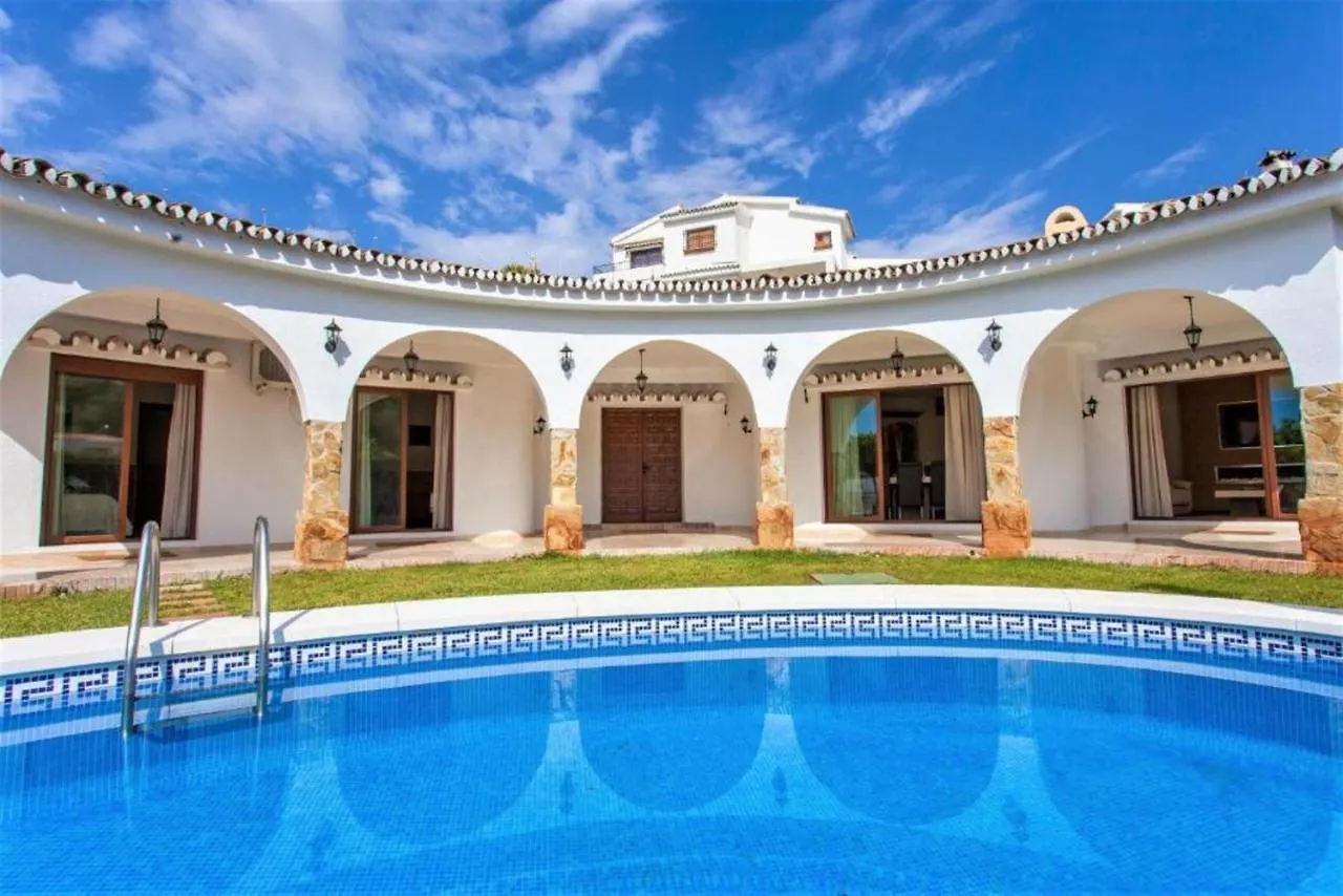 Luxury Villa Romantica Near Beach Torremuelle Benalmadena