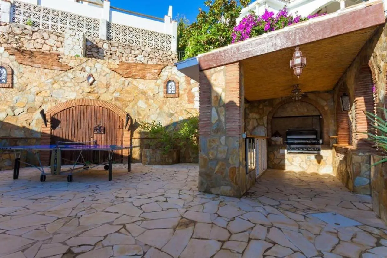 Luxury Villa Romantica Near Beach Torremuelle Benalmadena Spain