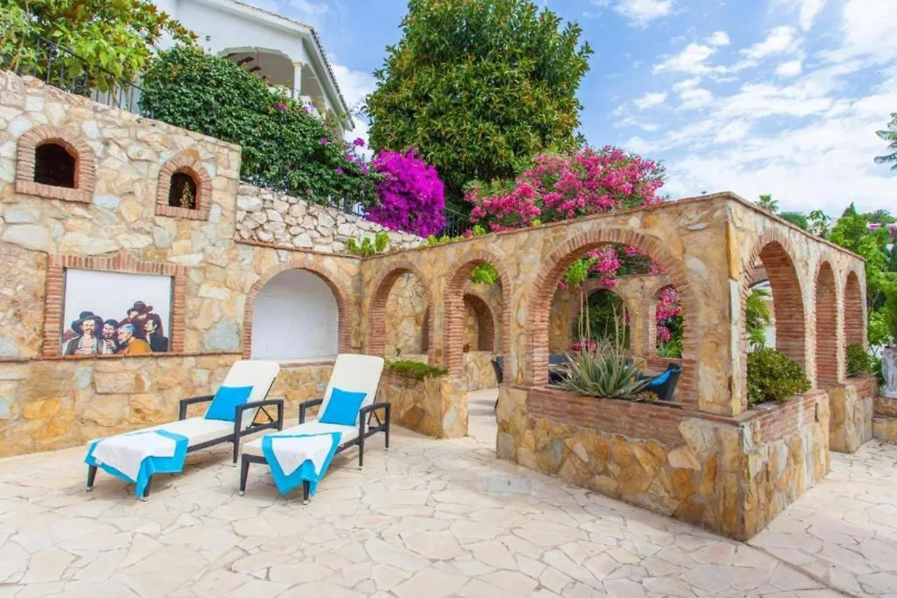 Luxury Villa Romantica Near Beach Torremuelle Benalmadena