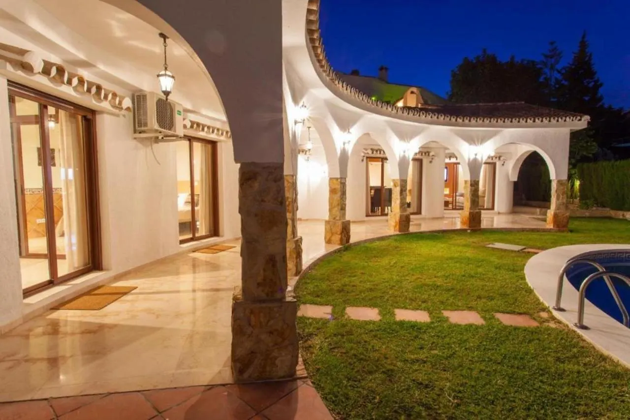 Luxury Villa Romantica Near Beach Torremuelle Benalmadena Spain