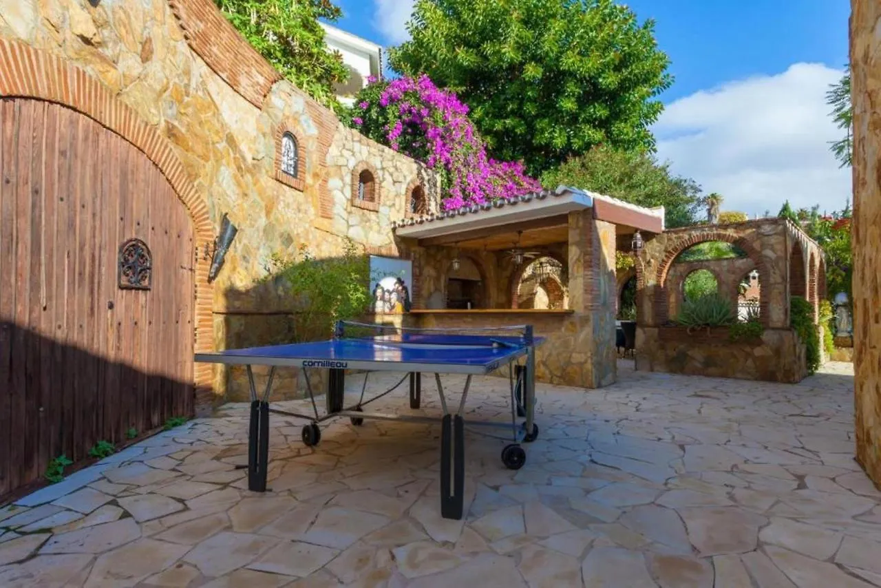 Luxury Villa Romantica Near Beach Torremuelle Benalmadena Spain