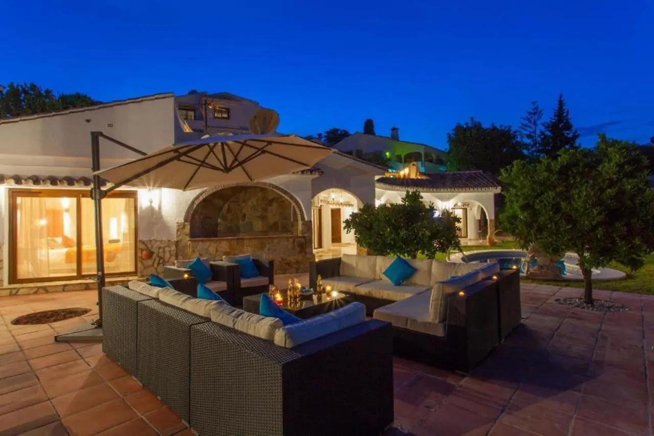 Luxury Villa Romantica Near Beach Torremuelle Benalmadena