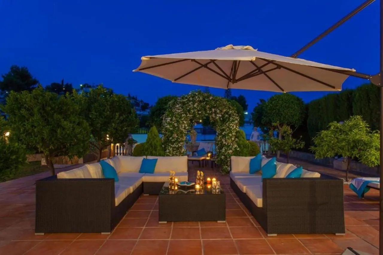 Luxury Villa Romantica Near Beach Torremuelle Benalmadena