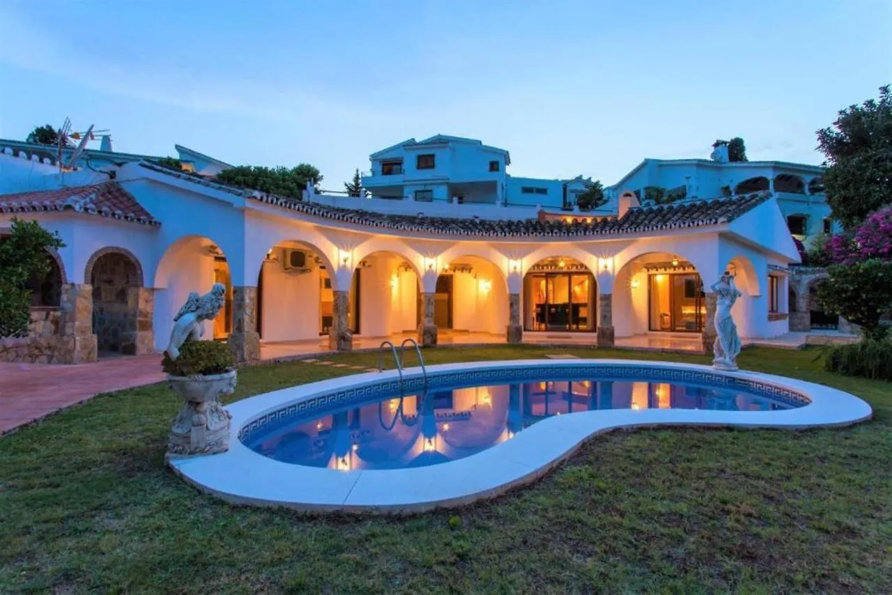 Luxury Villa Romantica Near Beach Torremuelle Benalmadena