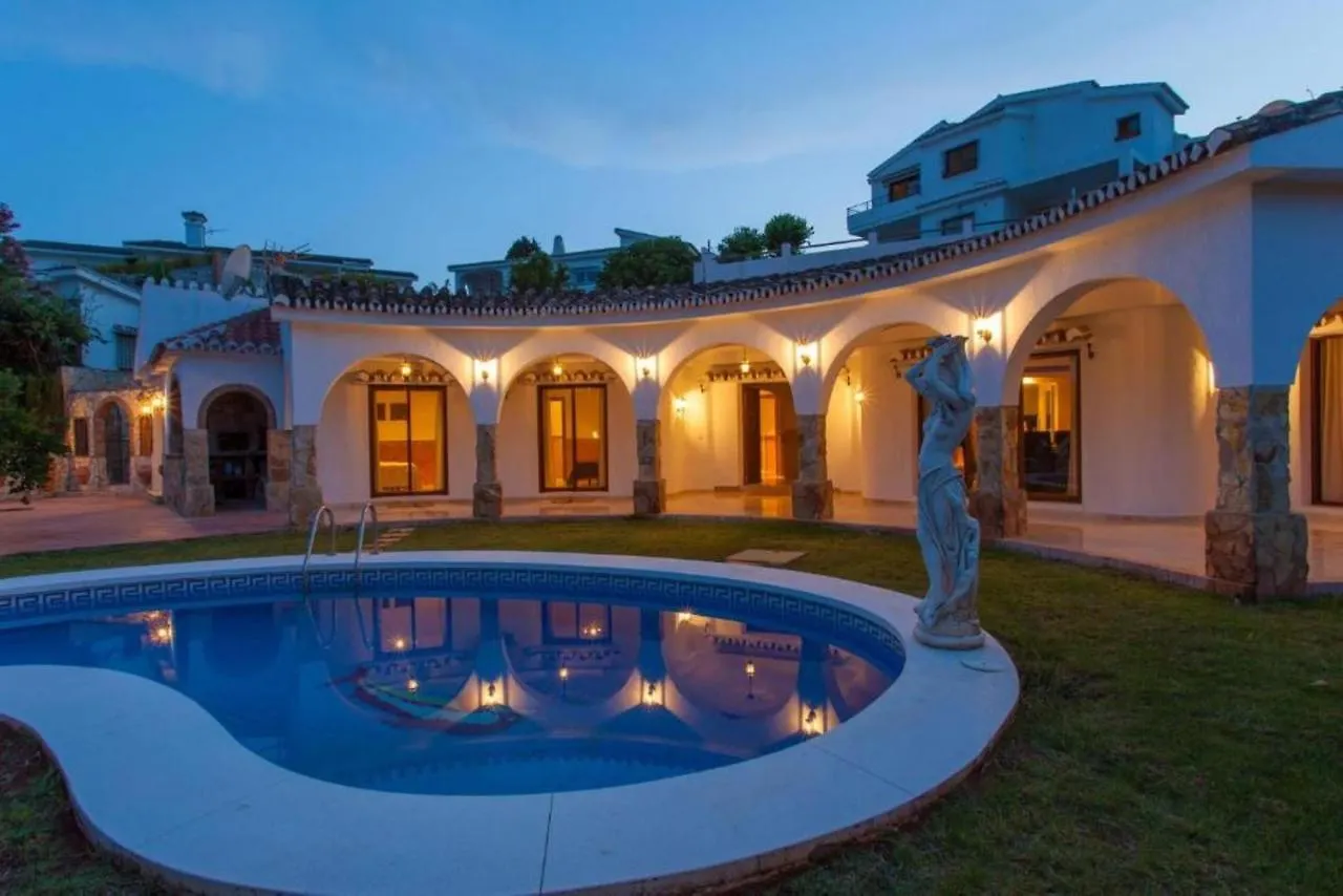 Luxury Villa Romantica Near Beach Torremuelle Benalmadena