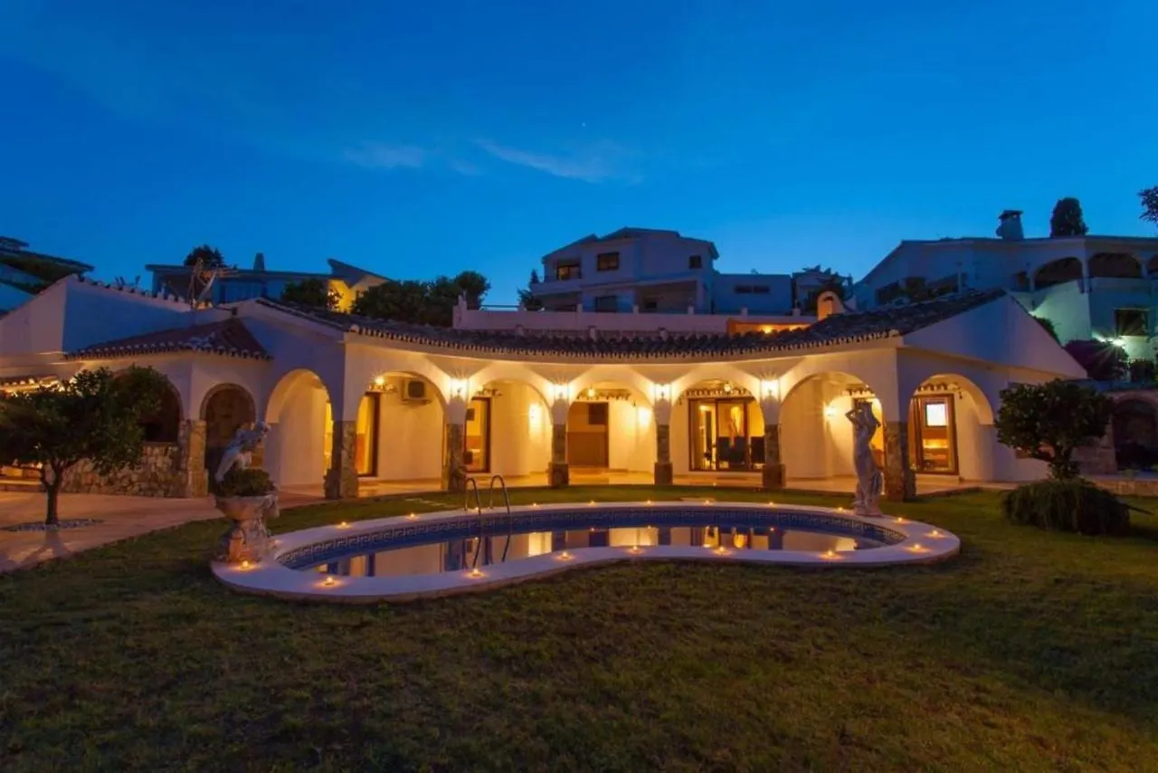 Luxury Villa Romantica Near Beach Torremuelle Benalmadena
